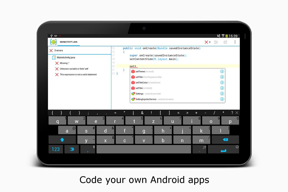 Aide Ide For Android Java C++ Apk Free Download